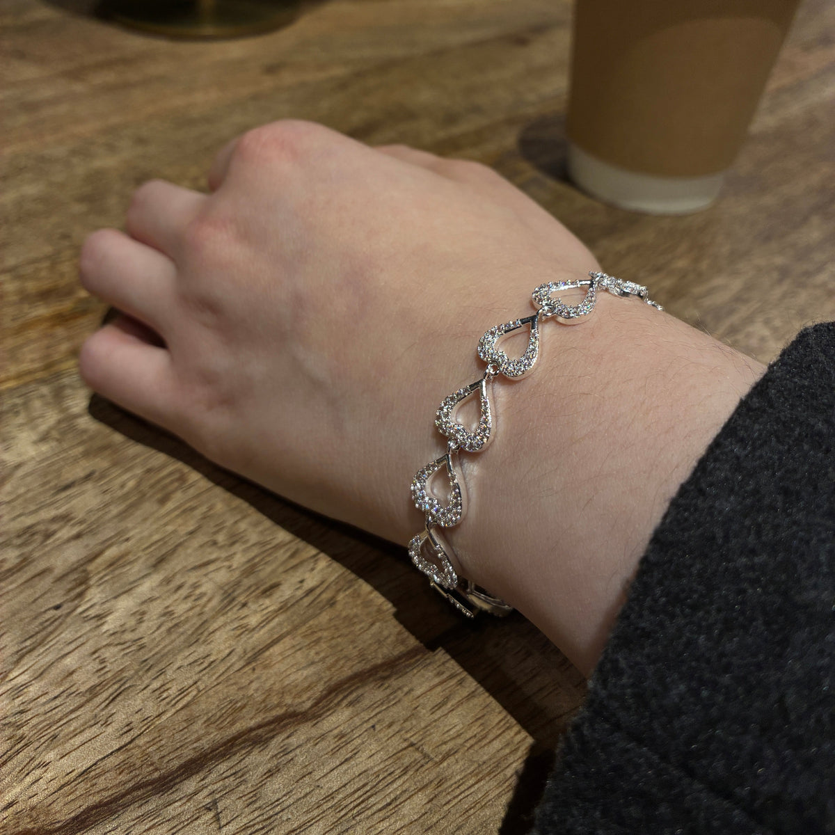 Pulsera Tennis Luxe Love