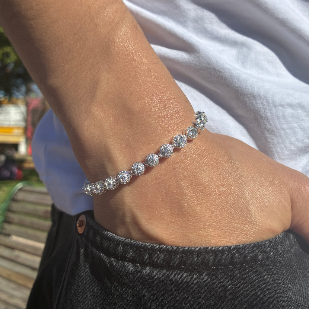 Pulsera Tennis Clover