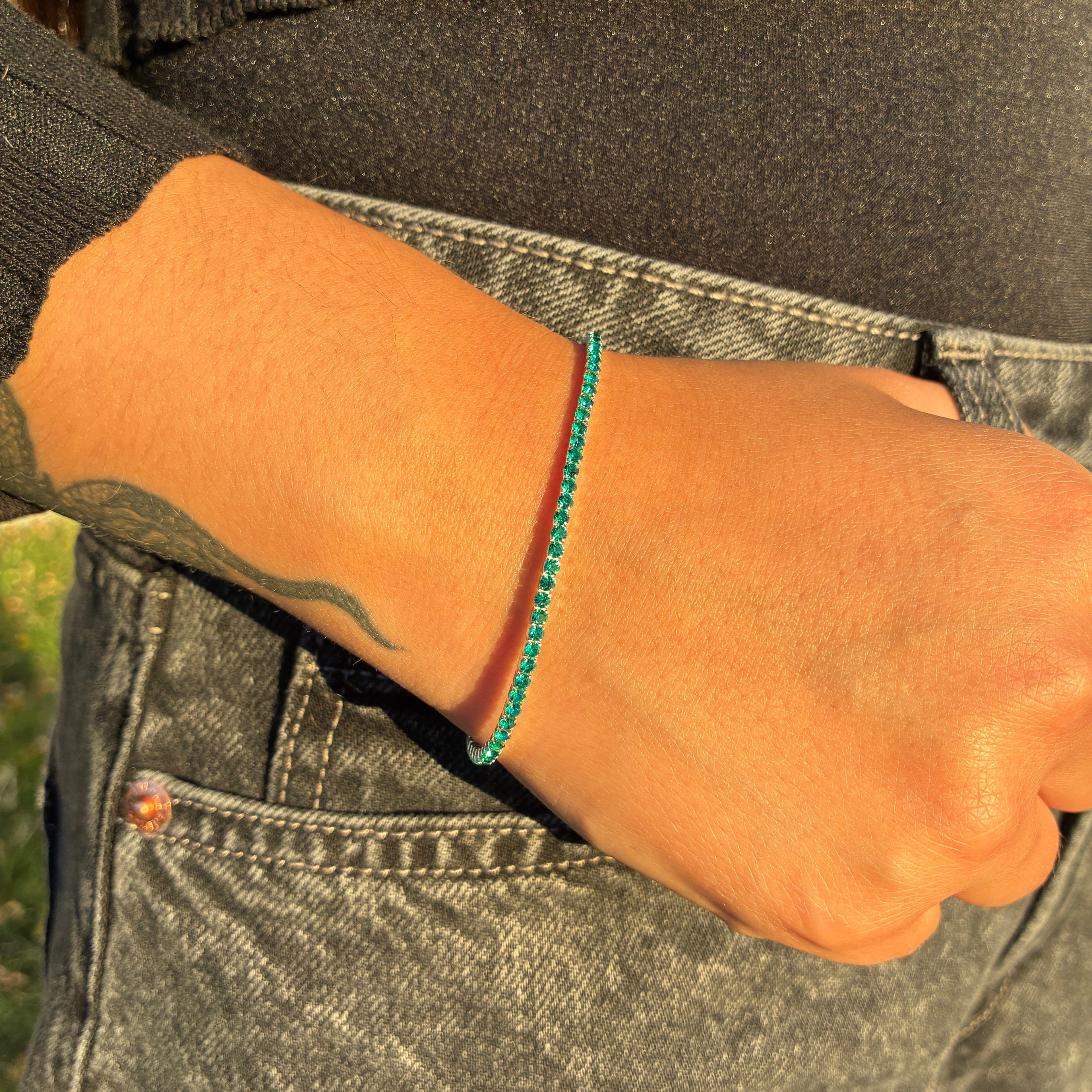 Pulsera Tennis Elasticada