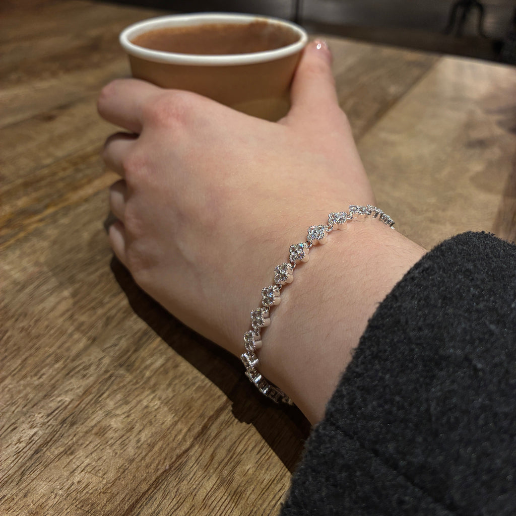 Pulsera Tennis Luxe Éclat