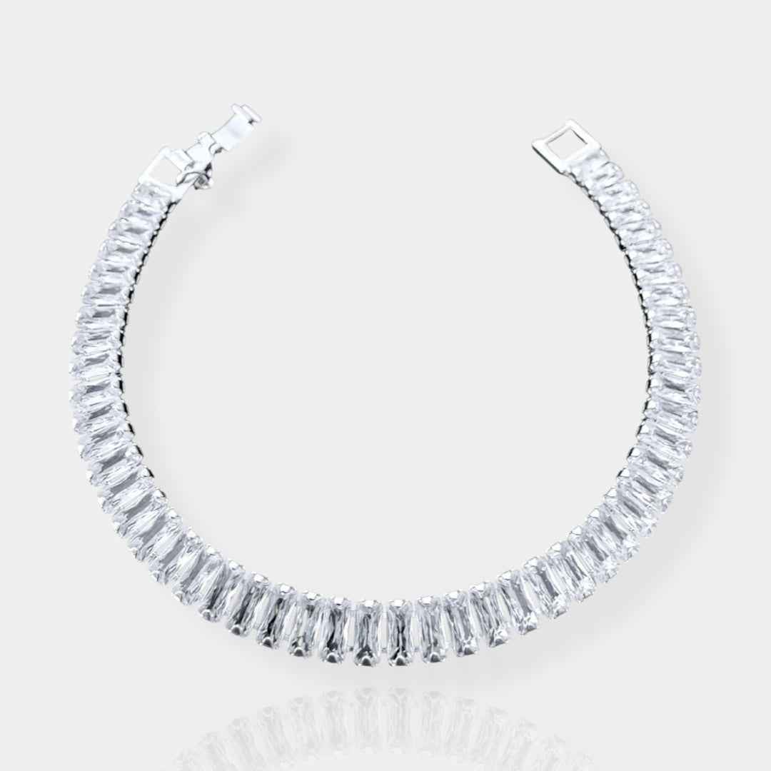 Pulsera Tennis Rectángulos - 6MM