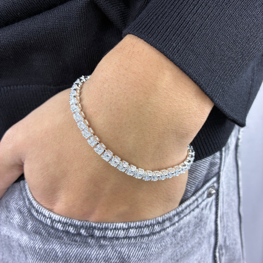 Pulsera Tennis Cuadrada - 5MM
