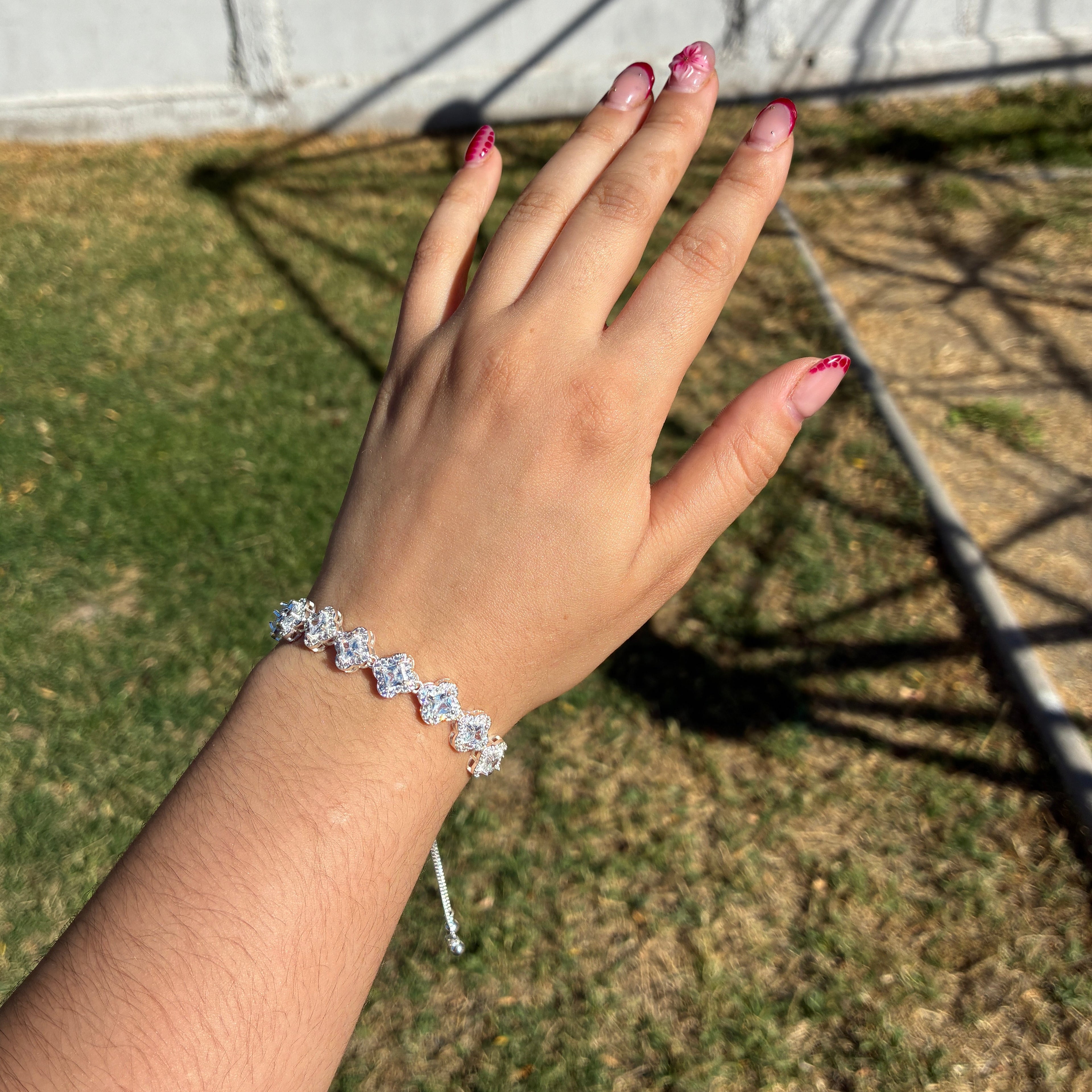 Pulsera Tennis Van Cleef Lucky