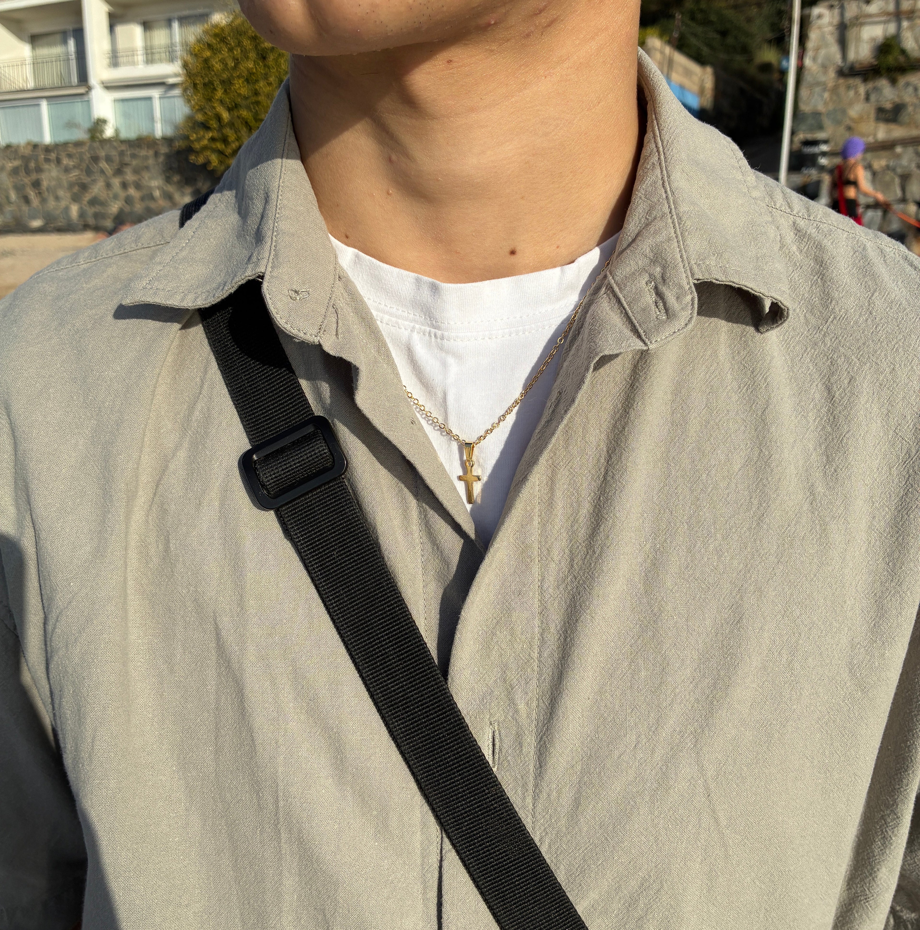 Collar Cruz Gold