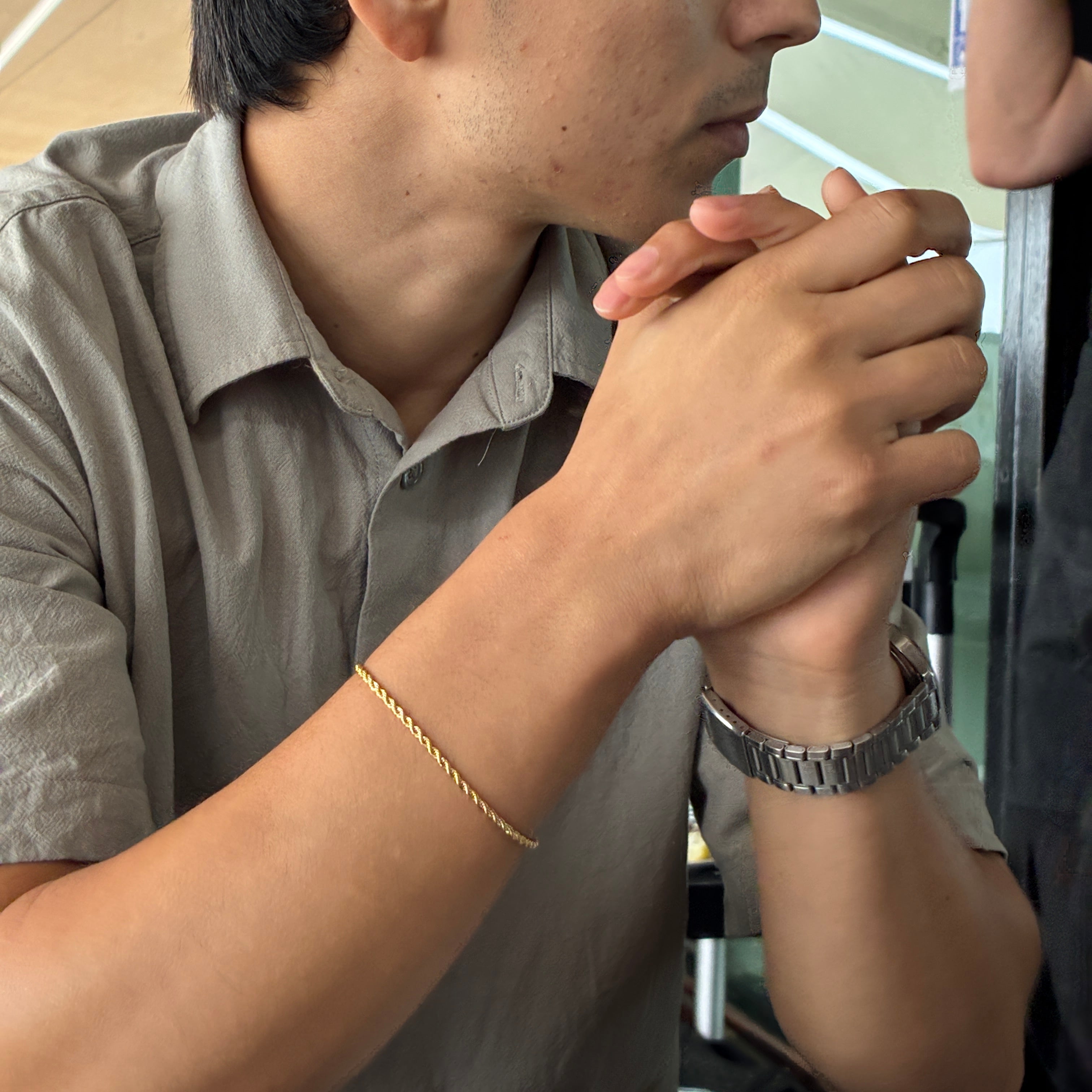 Pulsera Tourbillón Gold - 2MM