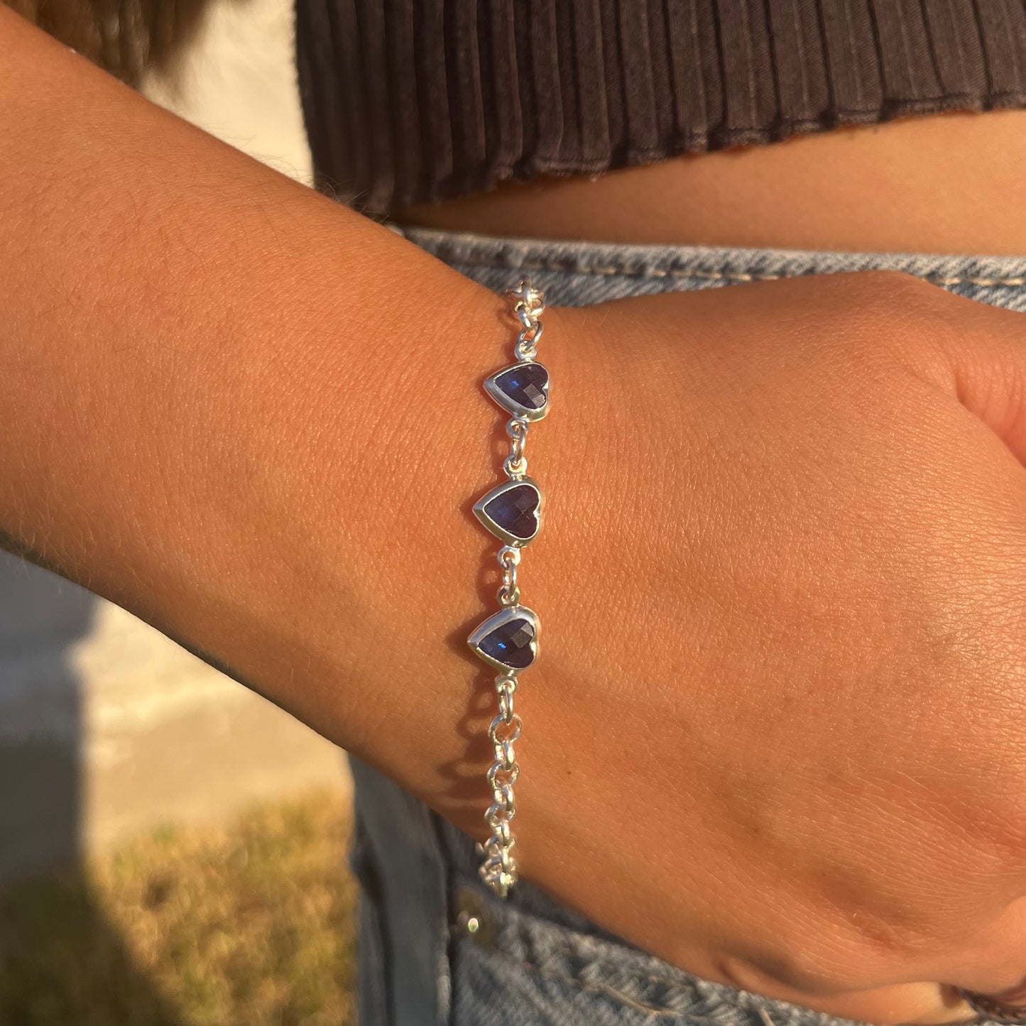 Pulsera Corazones