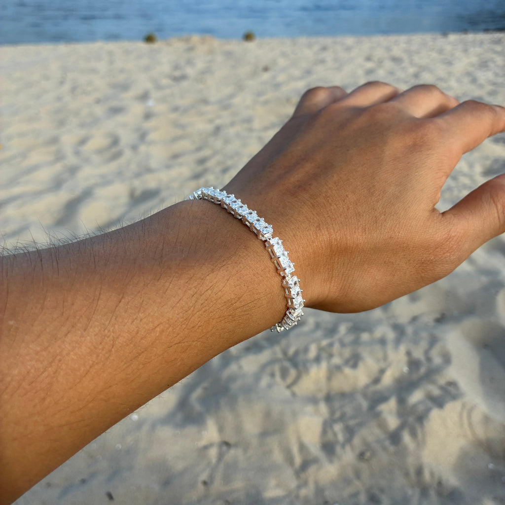 Pulsera Tennis Cuadrada - 5MM