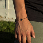 Pulsera Van Cleef Gold Negra