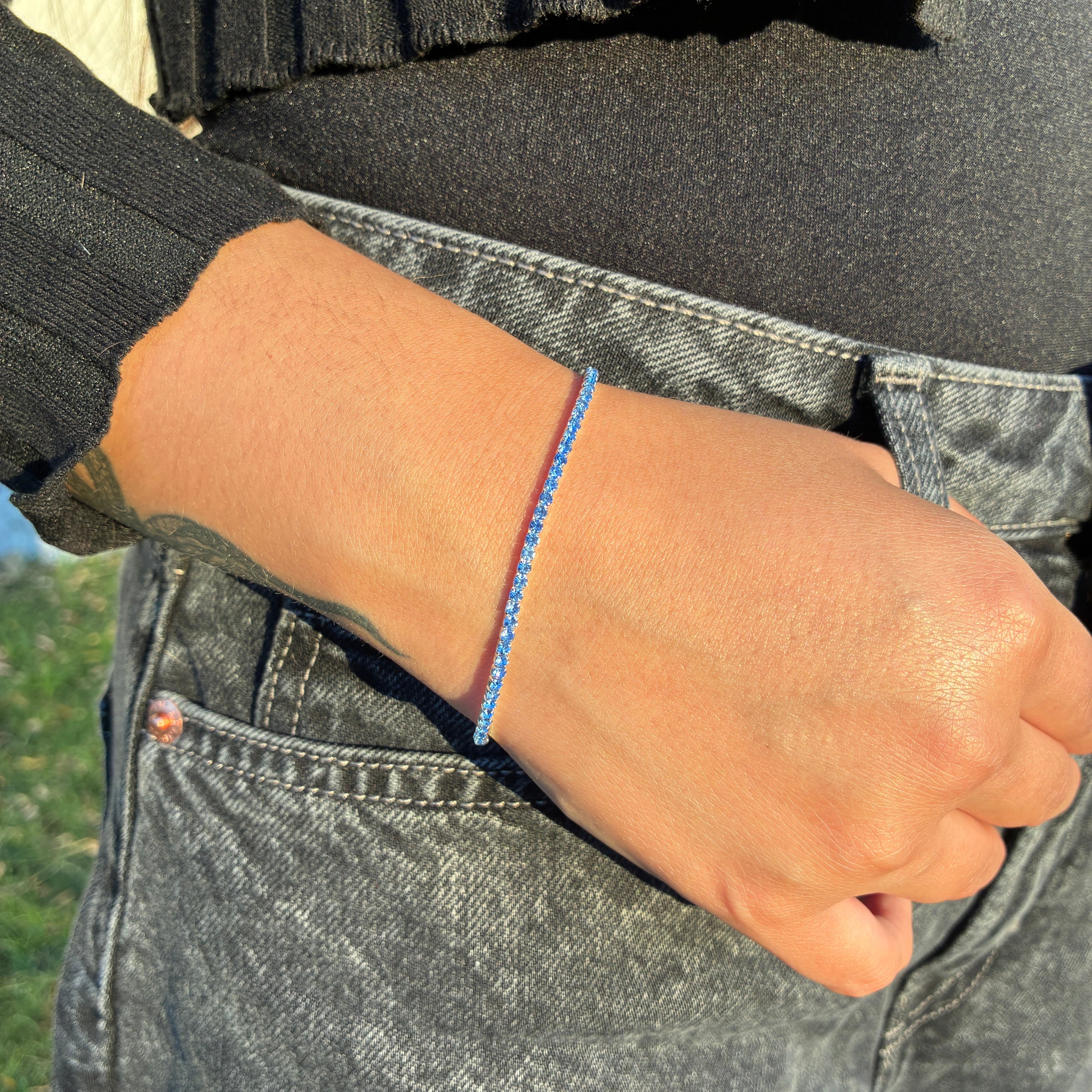 Pulsera Tennis Elasticada