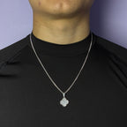 Lucky Clover Pendant - Blanco