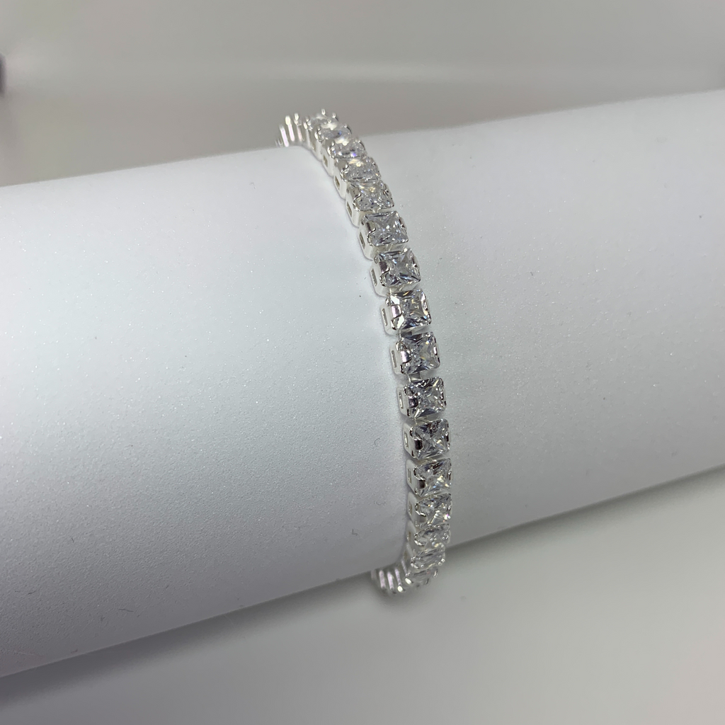 Pulsera Tennis Cuadrada - 5MM