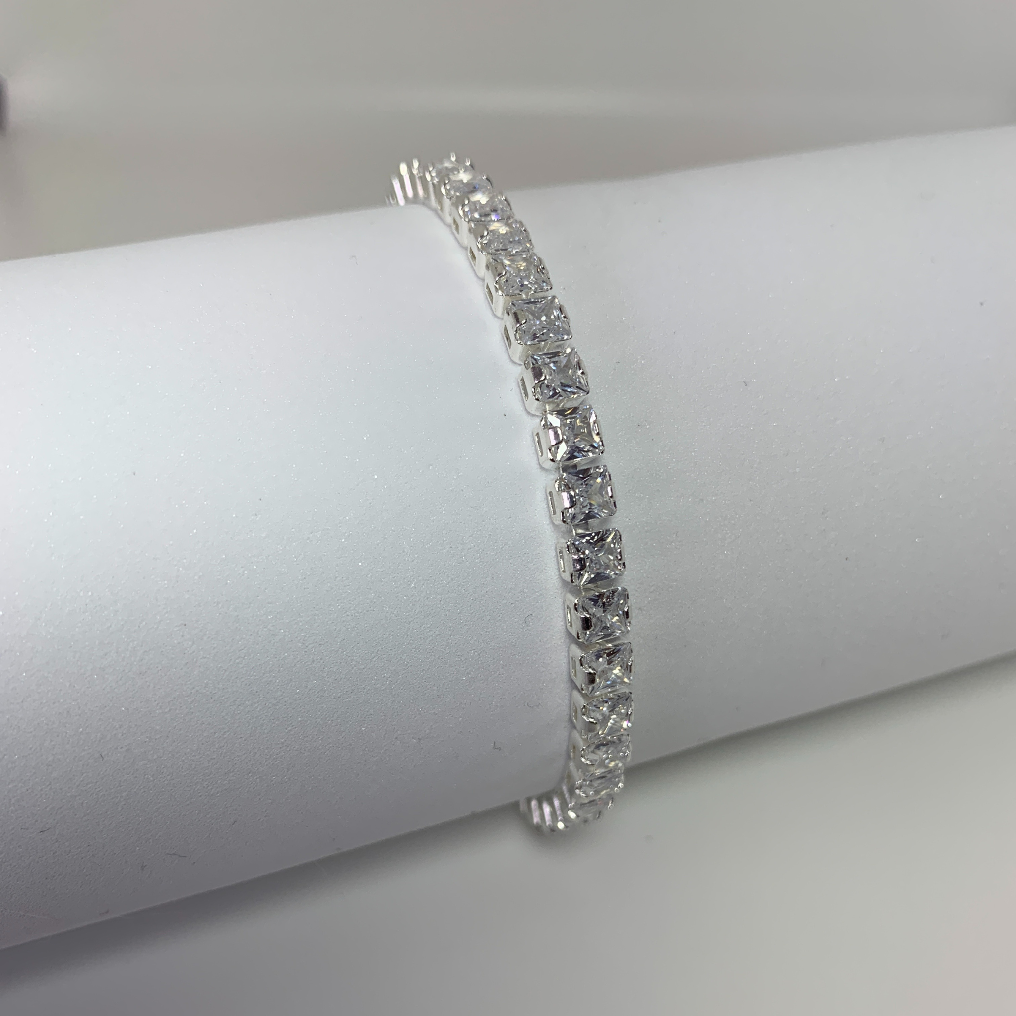 Pulsera Tennis Cuadrada - 5MM