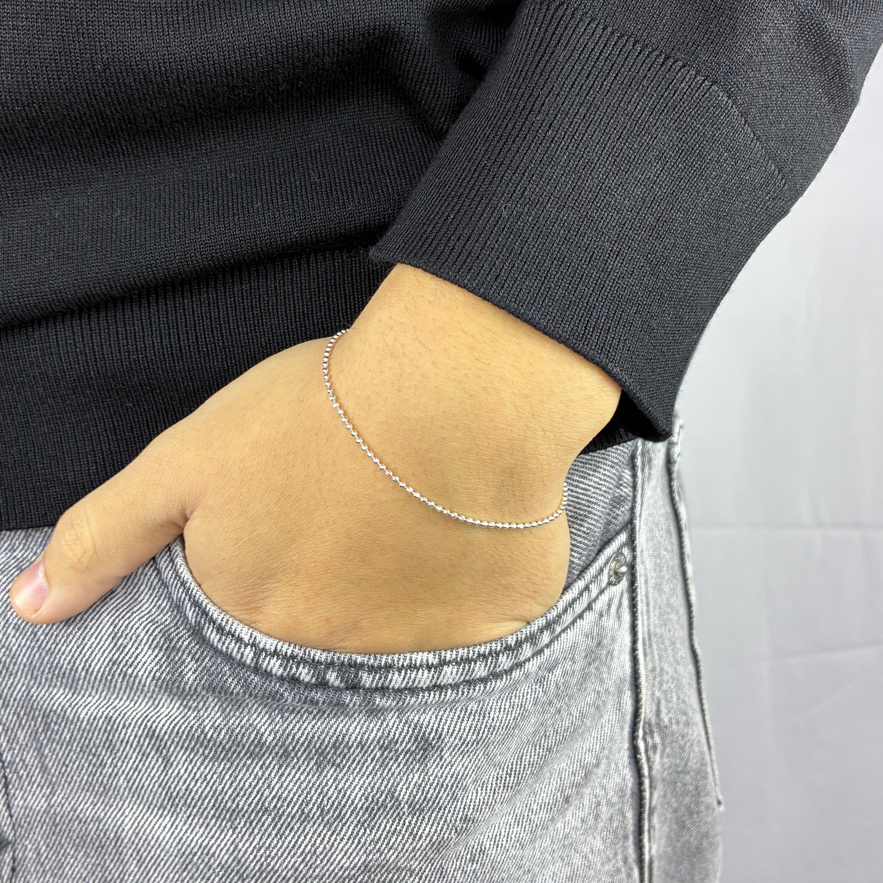 Pulsera Perlas - 1MM