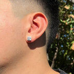 Par Pendientes Tennis 8MM