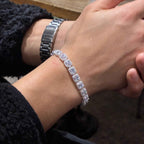 Pulsera Tennis Luxe Cuadrada