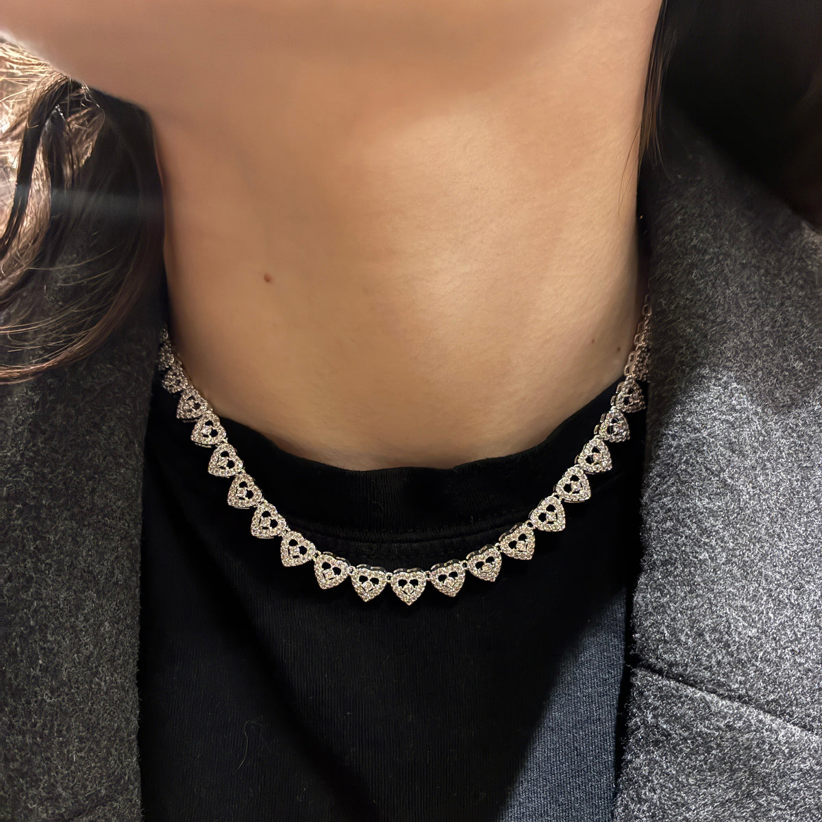 Collar Luxe Heart