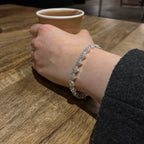 Pulsera Tennis Luxe Corazones