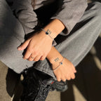 Pulsera Mariposa - Negro