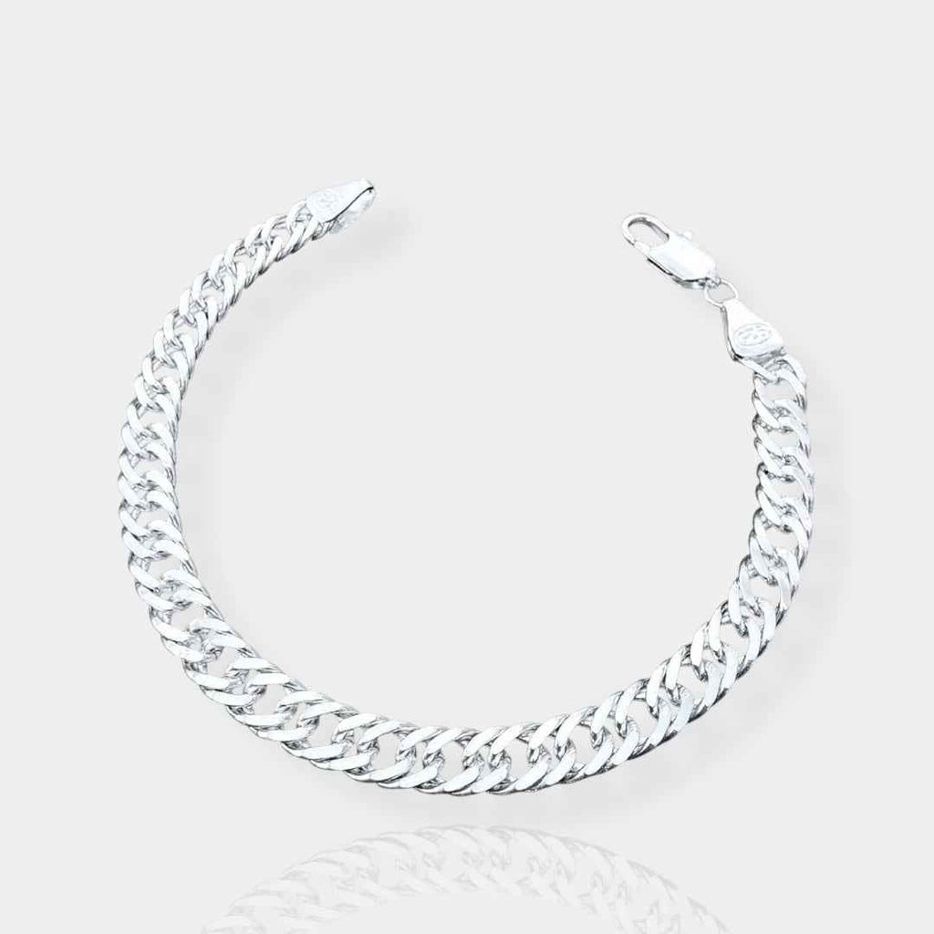 Pulsera Cubana Doble - 4MM