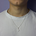 Lucky Clover Pendant - Blanco