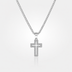Collar Cruz Silver