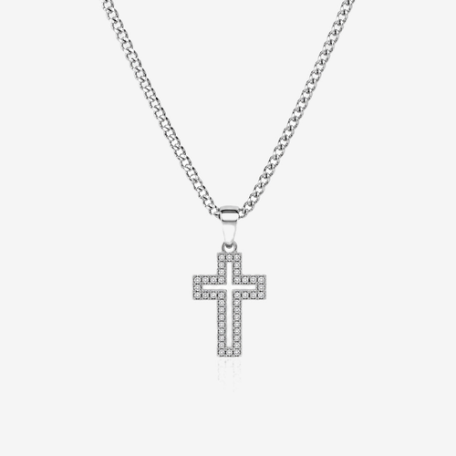 Collar Cruz Silver - ANCORA Joyas