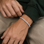 Pulsera Tennis Cuadrada 4MM