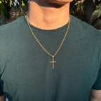 Collar Cruz Tennis Gold