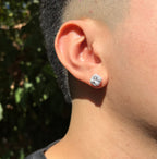 Par Pendientes Tennis 8MM