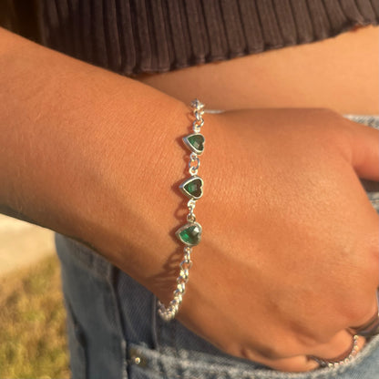 Pulsera Corazones