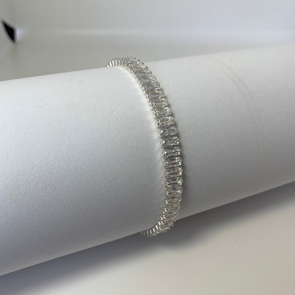 Pulsera Tennis Rectángulos - 6MM