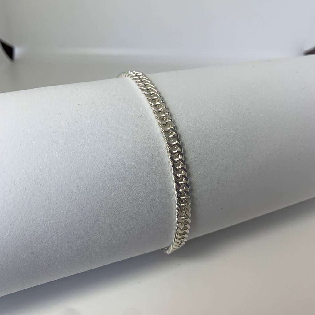 Pulsera Cubana Doble - 4MM