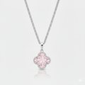 Lucky Clover Pendant - Rosa