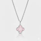Lucky Clover Pendant - Rosa