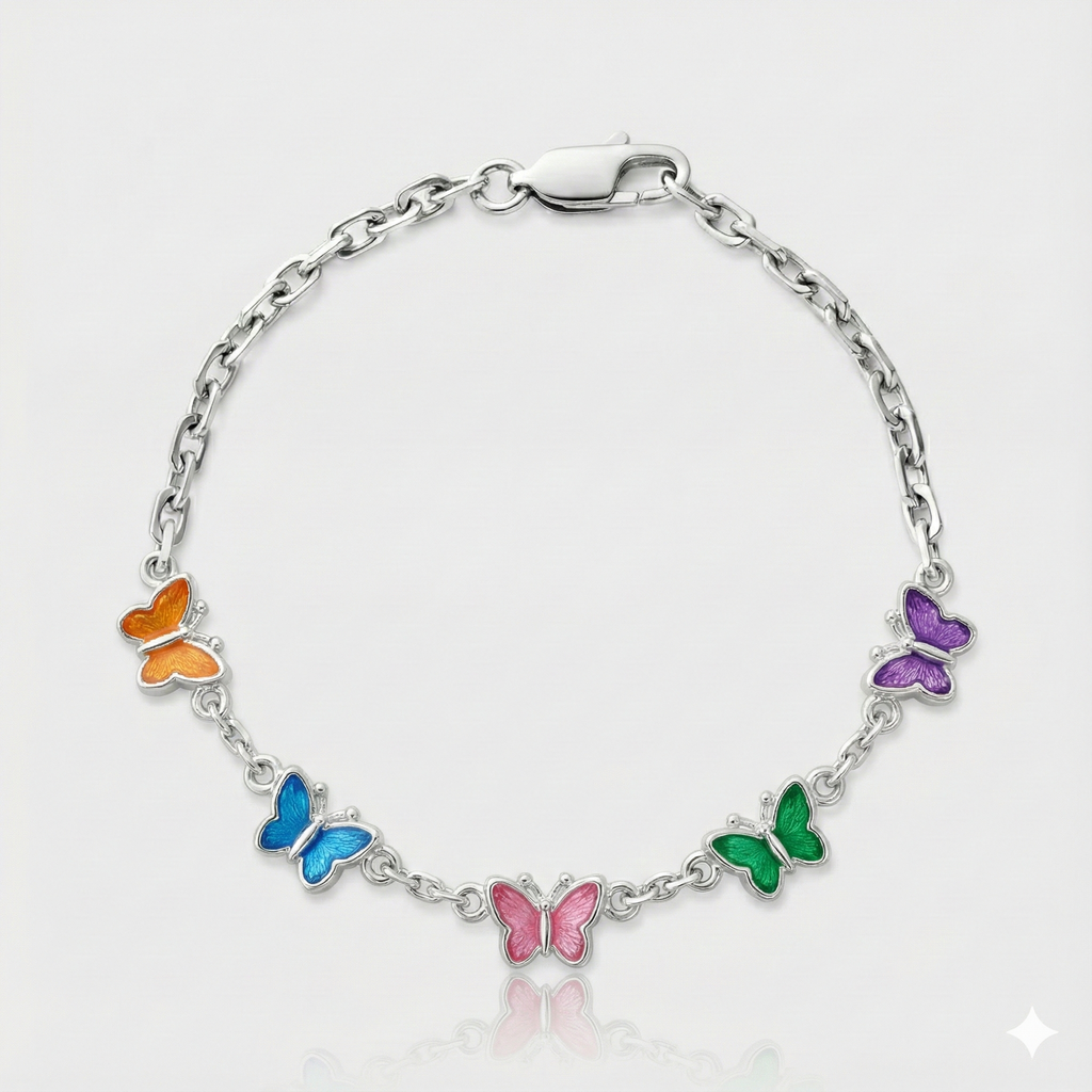 Pulsera Mariposas - Multicolor