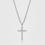Collar Cruz Tennis Silver