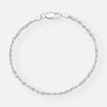 Pulsera Tourbillón Silver 2MM