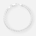 Pulsera Cubana Doble 6MM