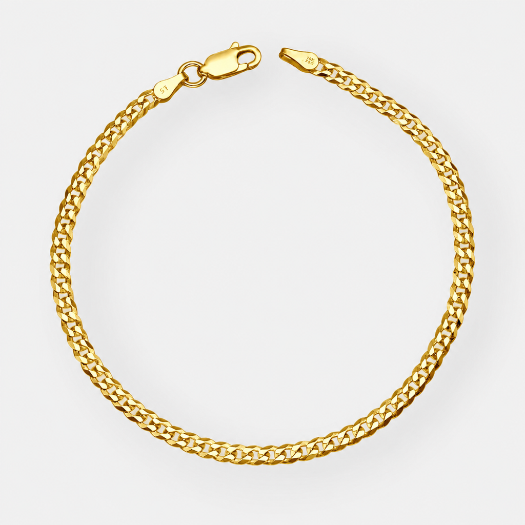 Pulsera Cubana Gold - 3MM