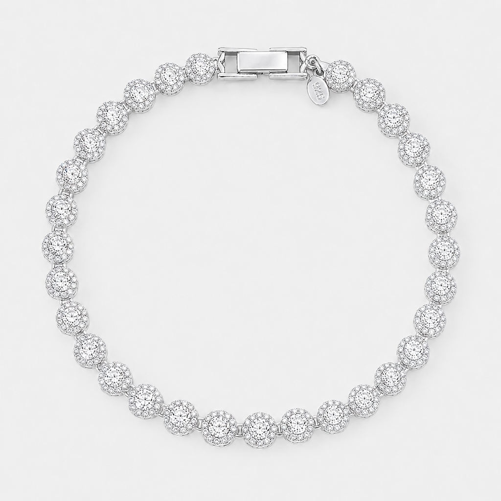 Pulsera Tennis Clover