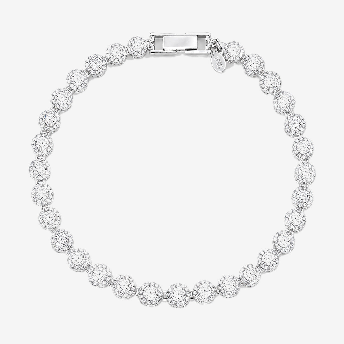 Pulsera Tennis Clover - ANCORA Joyas