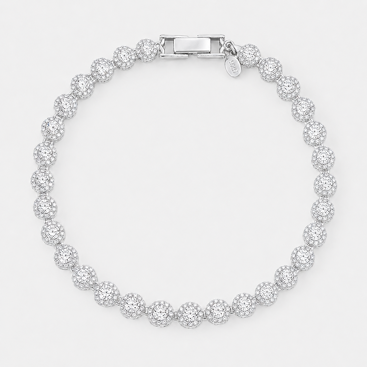 Pulsera Tennis Clover
