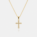 Collar Cruz Tennis Gold