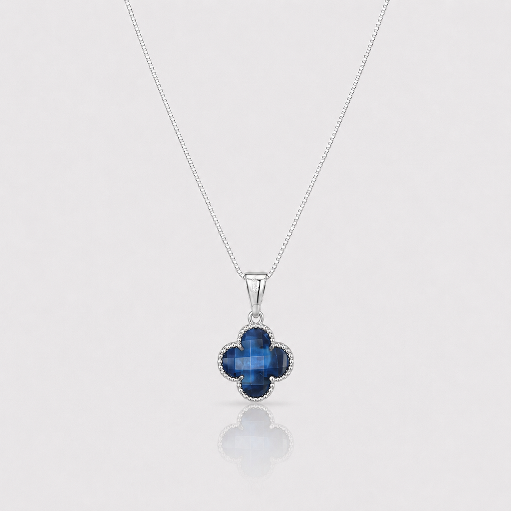 Collar Lucky Clover - Azul