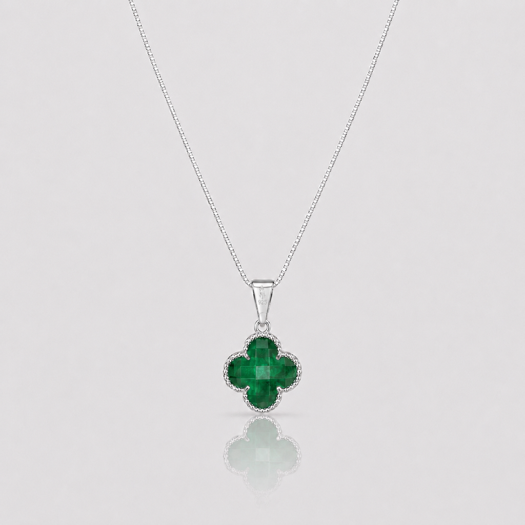 Collar Lucky Clover - Verde