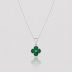 Collar Lucky Clover - Verde