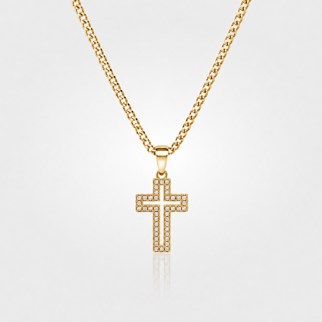 Collar Cruz Gold