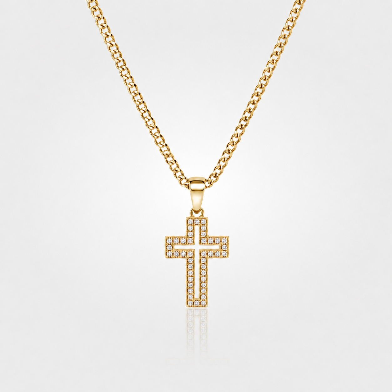 Collar Cruz Gold