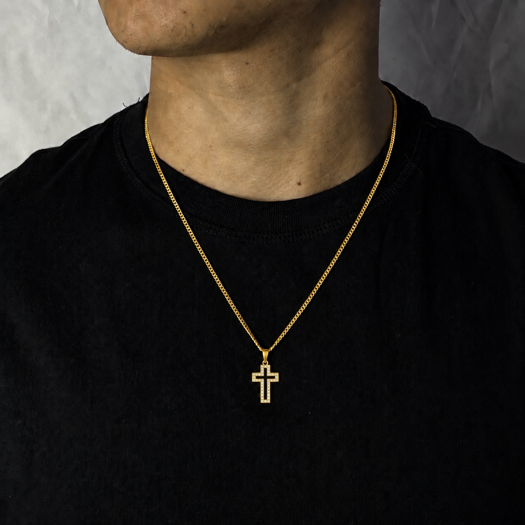 Collar Cruz Gold