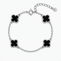 Pulsera Van Cleef Silver Negra